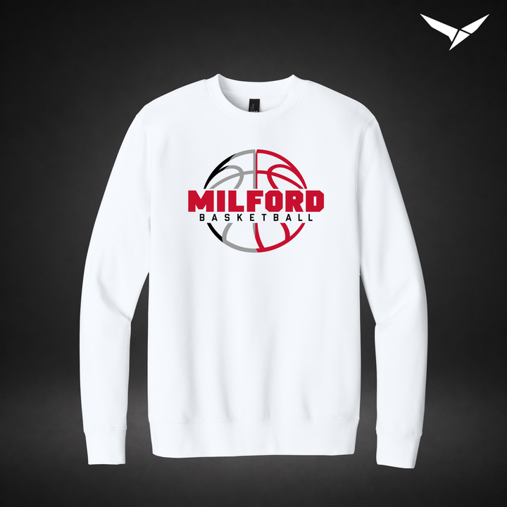 Next Gen crewneck — white — Front