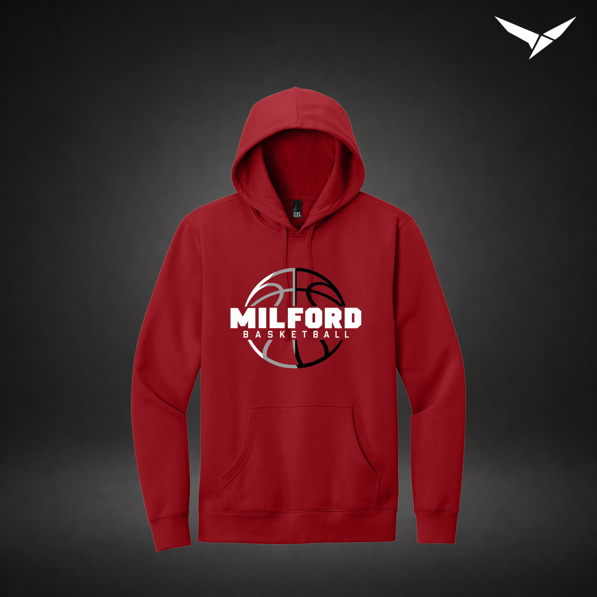Next Gen hoodie — red — Front