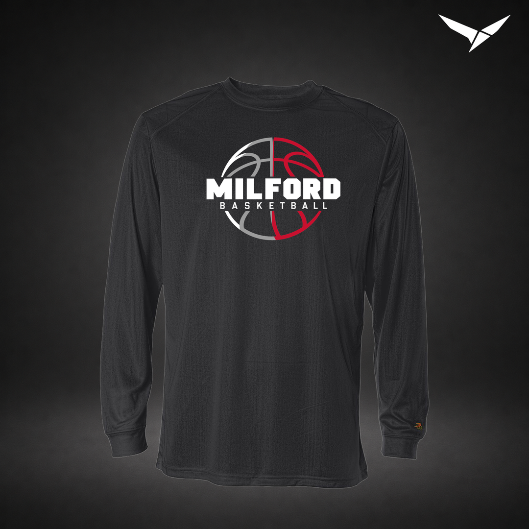 Next Gen long-sleeve-performance-tee — black — Front