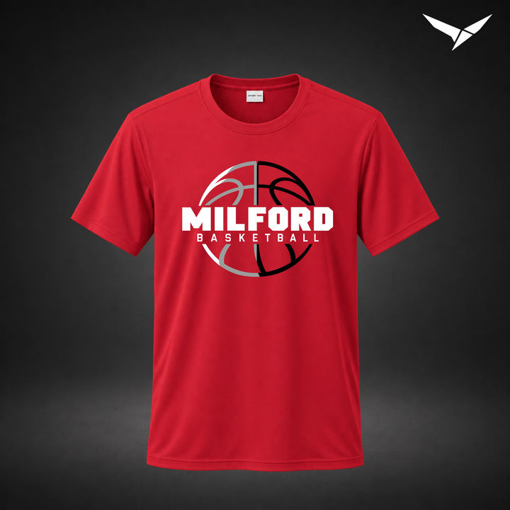 Next Gen performance-tee — red — Front