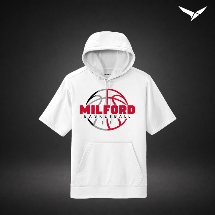 Next Gen short-sleeve-hoodie — white — Front