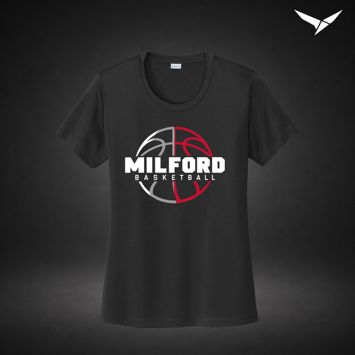 Next Gen womens-performance-tee — black — Front