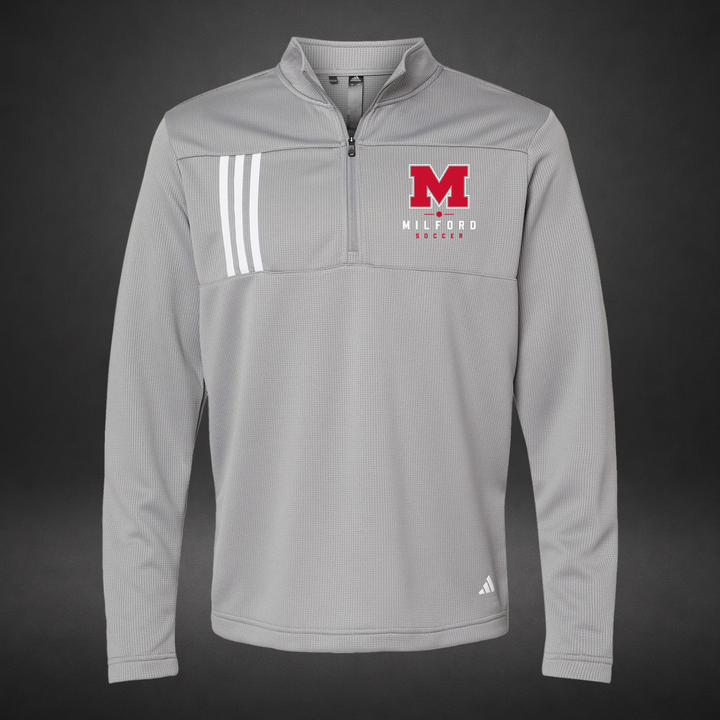 The Pitch quarterzip-performance — grey