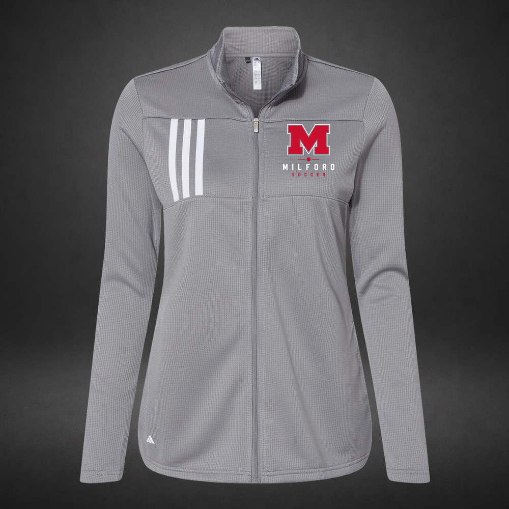 The Pitch womens-fullzip-performance — grey