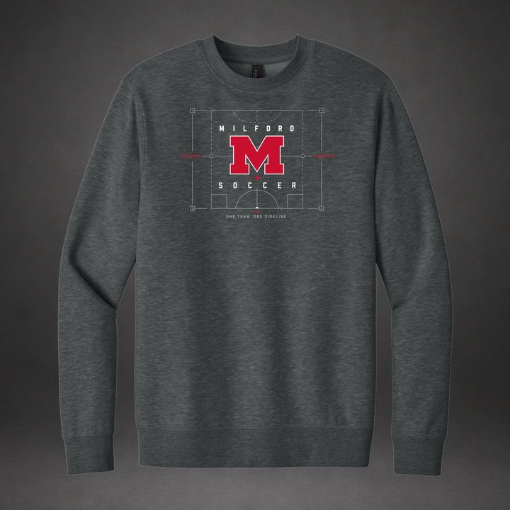 Precision crewneck — grey