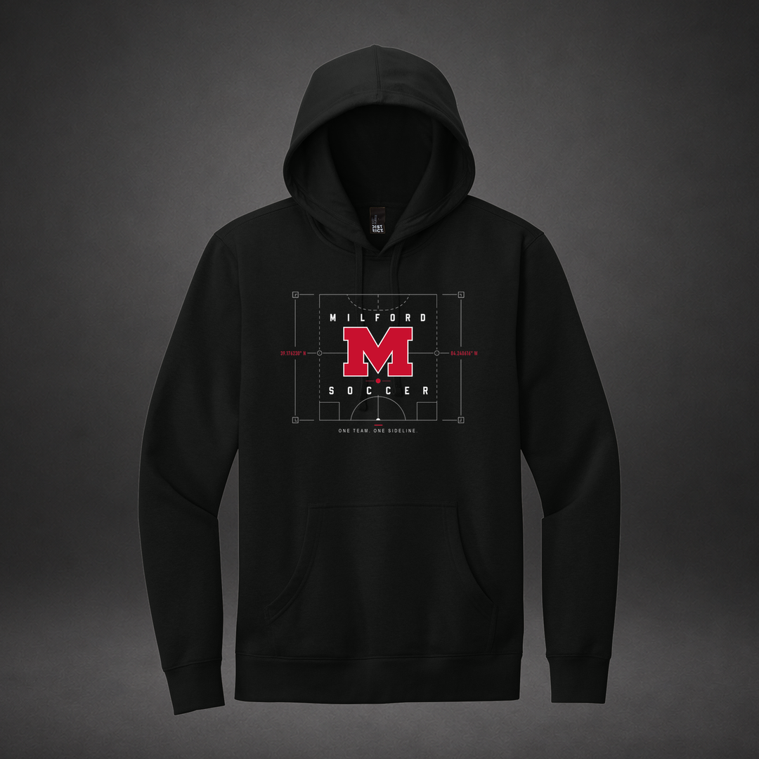 Precision hoodie — black