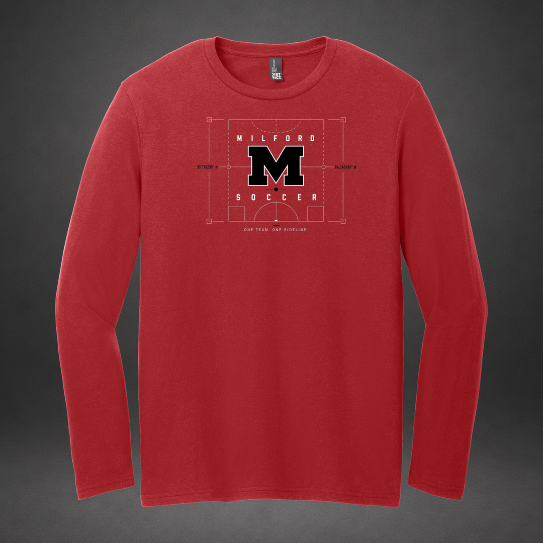 Precision longsleeve — red