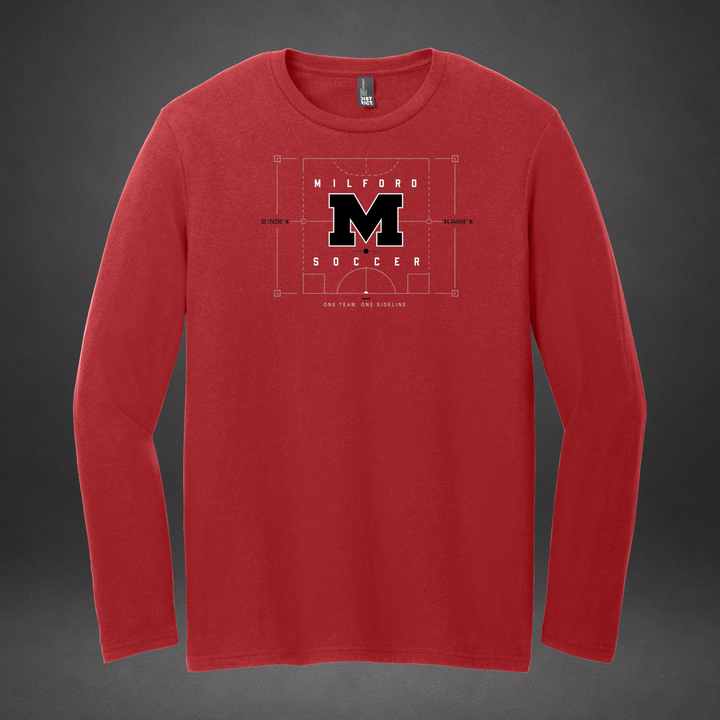 Precision longsleeve — red