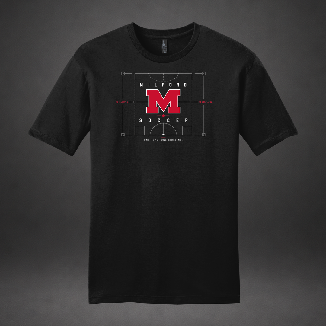 Precision tee — black