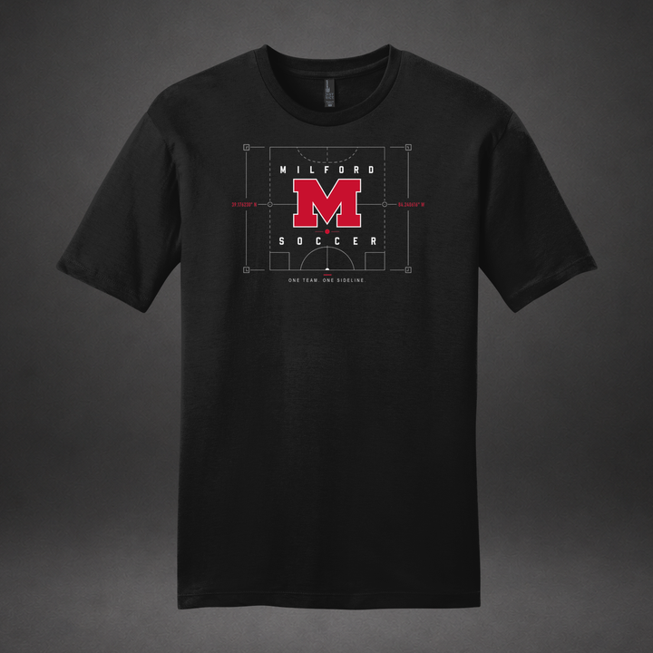 Precision tee — black