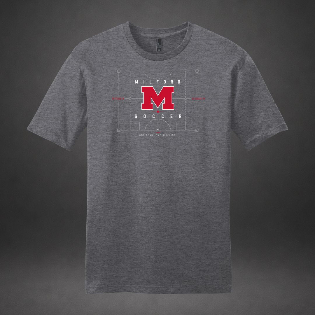 Precision tee — grey