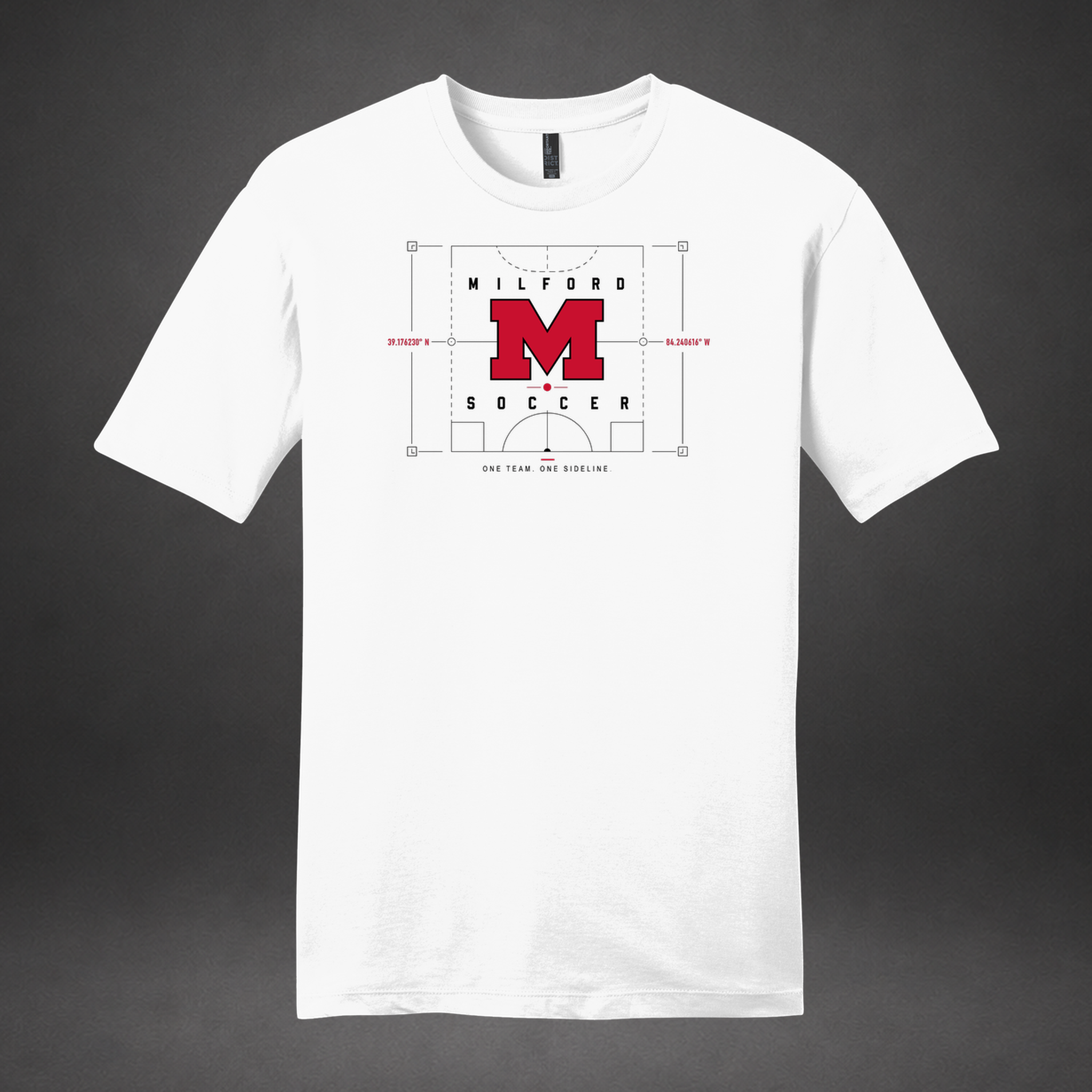 Precision tee — white