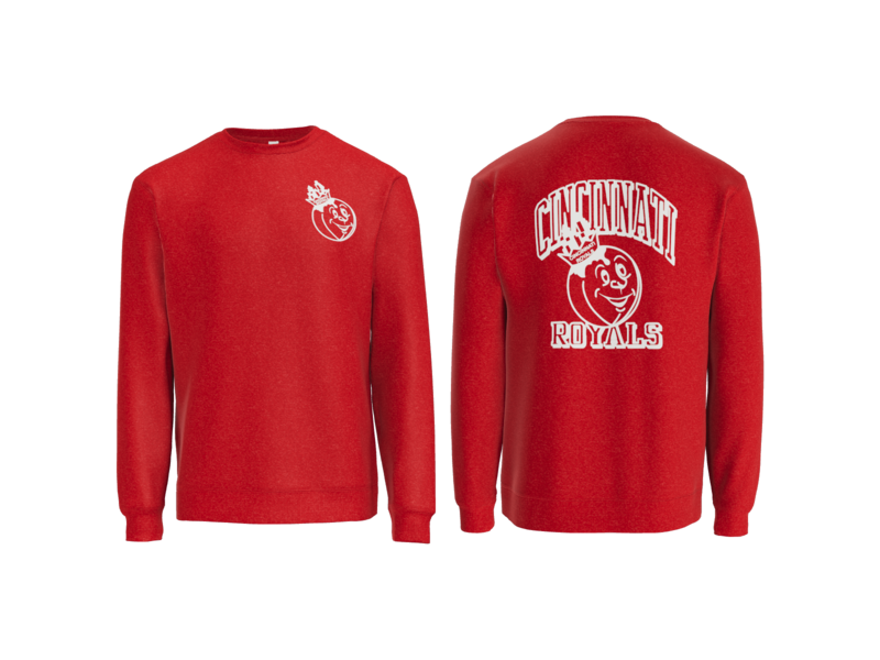 Cincinnati Royals Logo Crewneck