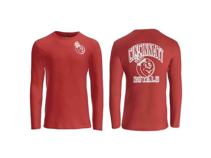 Cincinnati Royals Logo Long Sleeve
