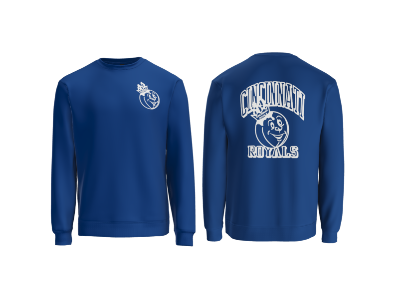Cincinnati Royals Logo Crewneck