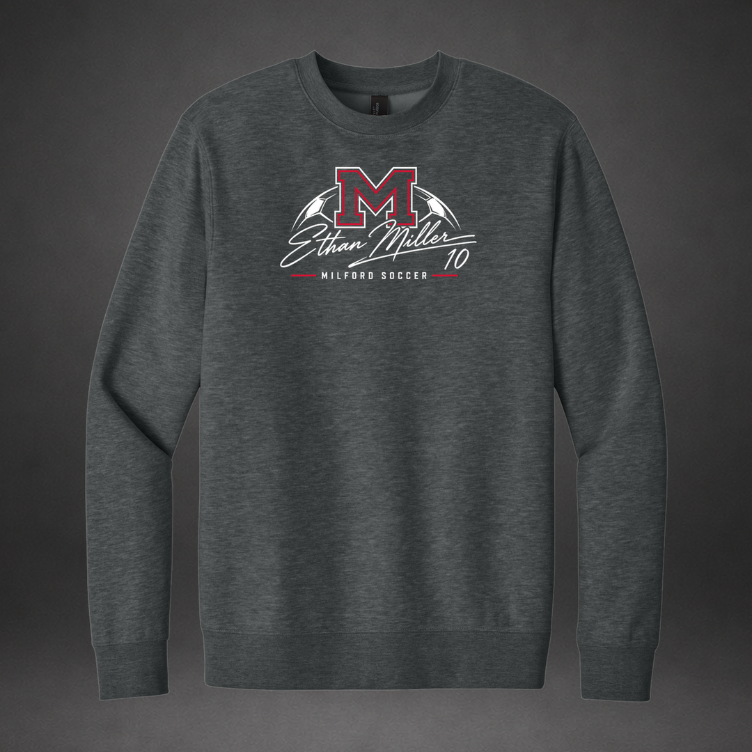 Signature crewneck — grey