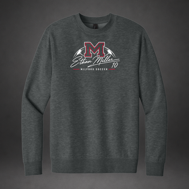 Signature crewneck — grey
