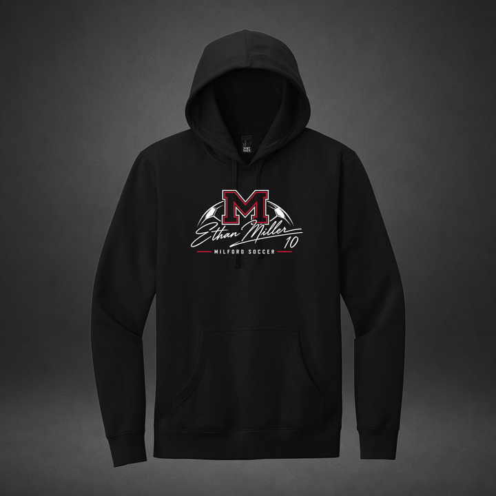 Signature hoodie — black