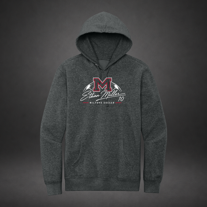 Signature hoodie — grey