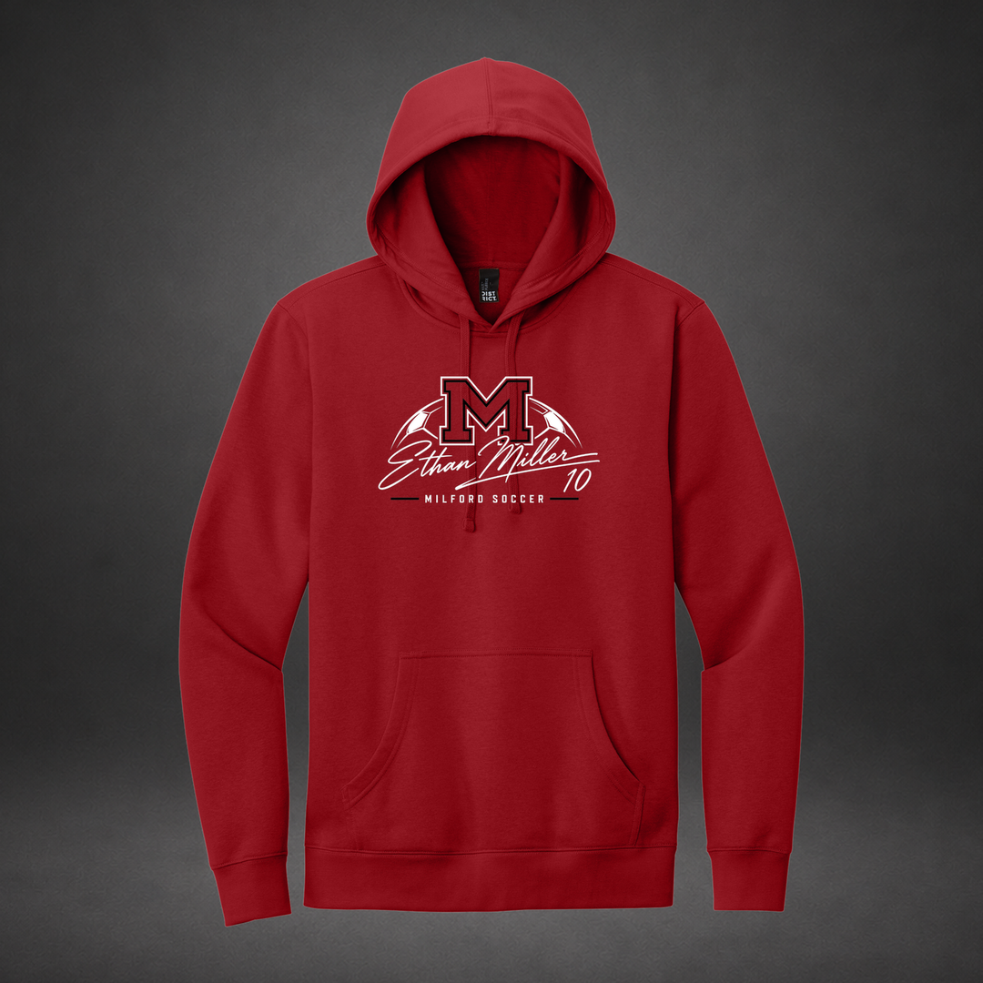 Signature hoodie — red