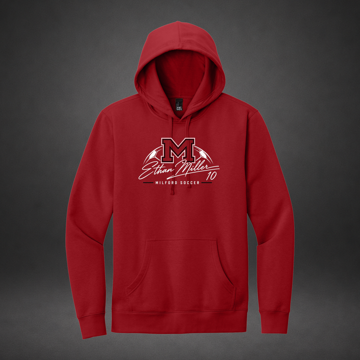 Signature hoodie — red