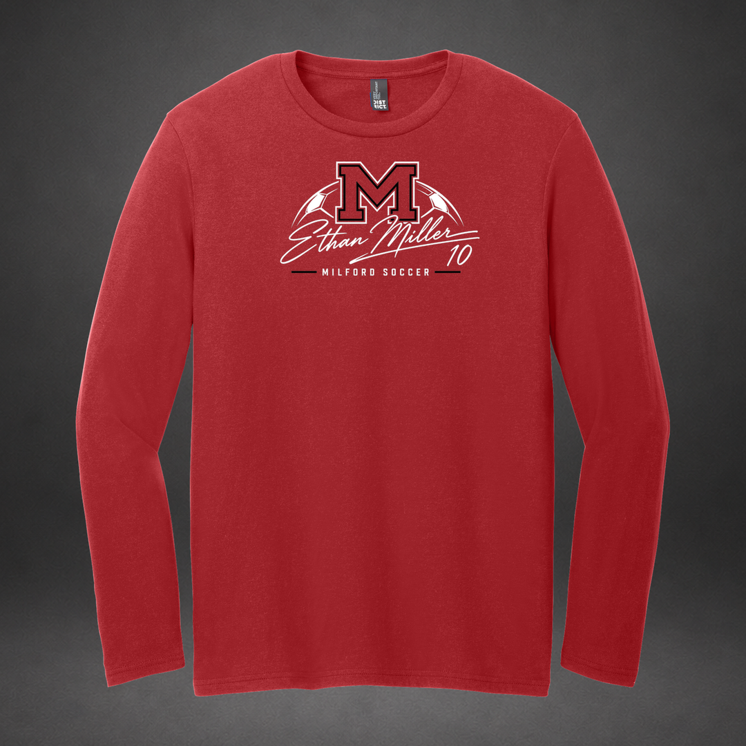 Signature longsleeve — red