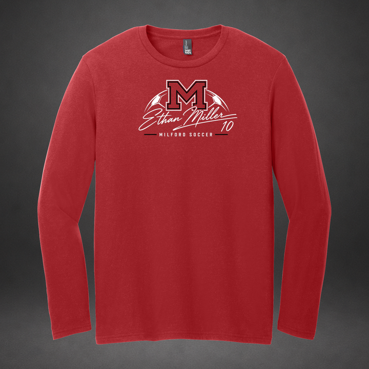Signature longsleeve — red