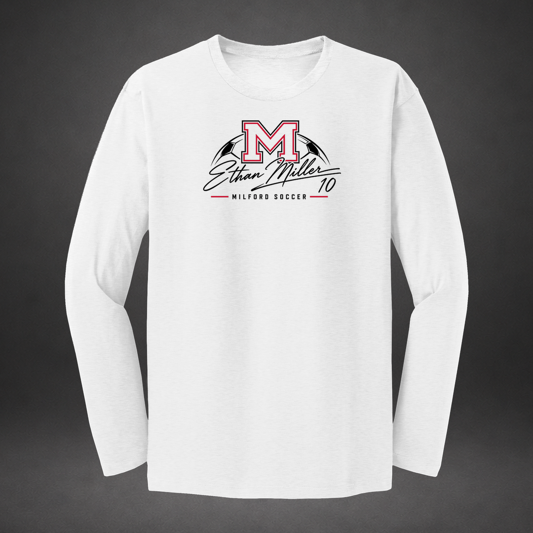 Signature longsleeve — white