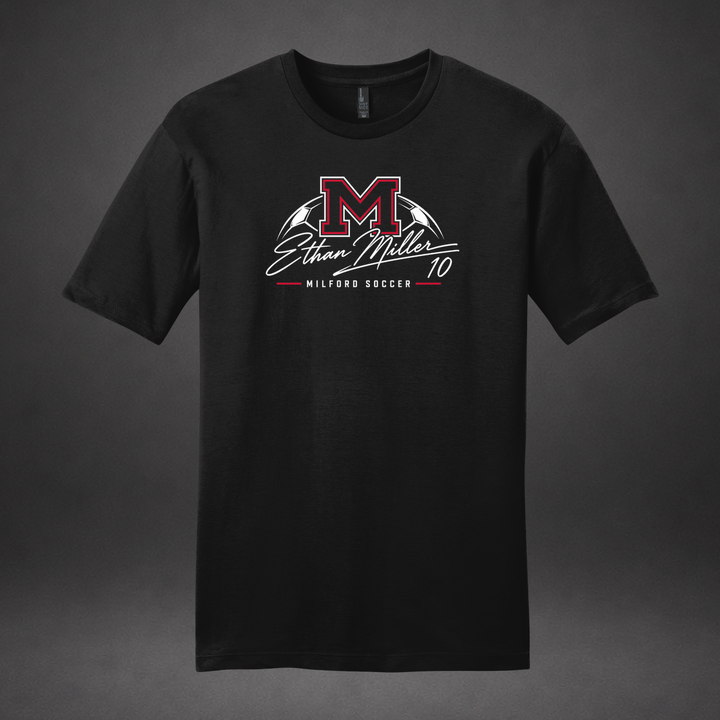 Signature tee — black