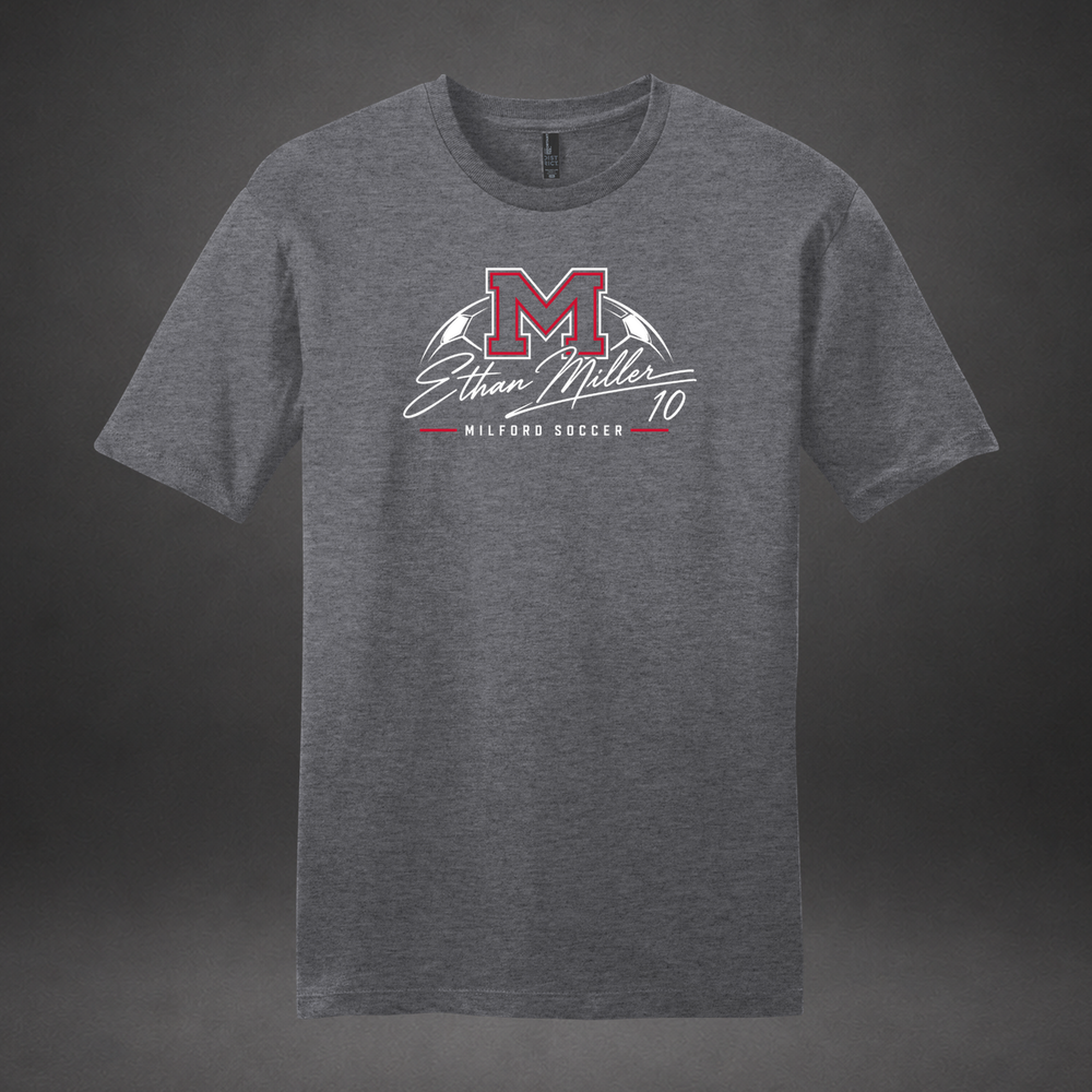 Signature tee — grey