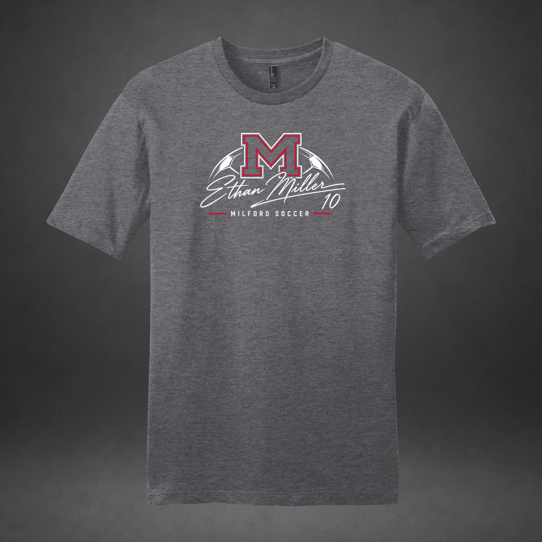 Signature tee — grey
