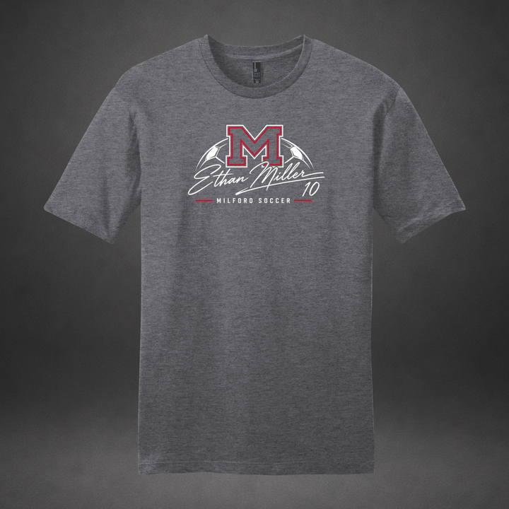 Signature tee — grey