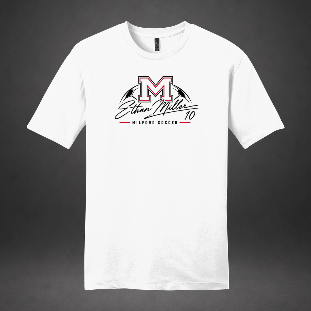 Signature tee — white