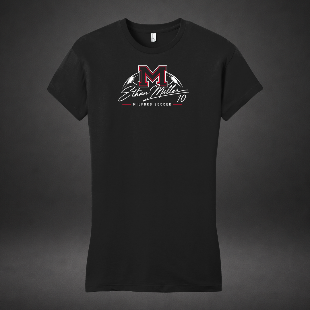 Signature womens-tee — black