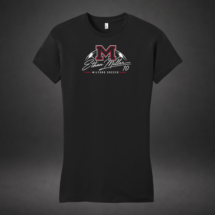 Signature womens-tee — black