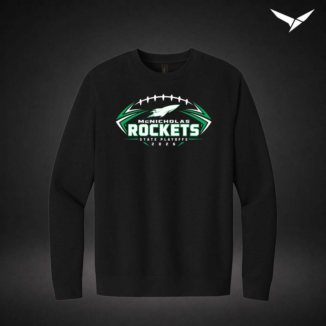 State Bound crewneck — black — Front