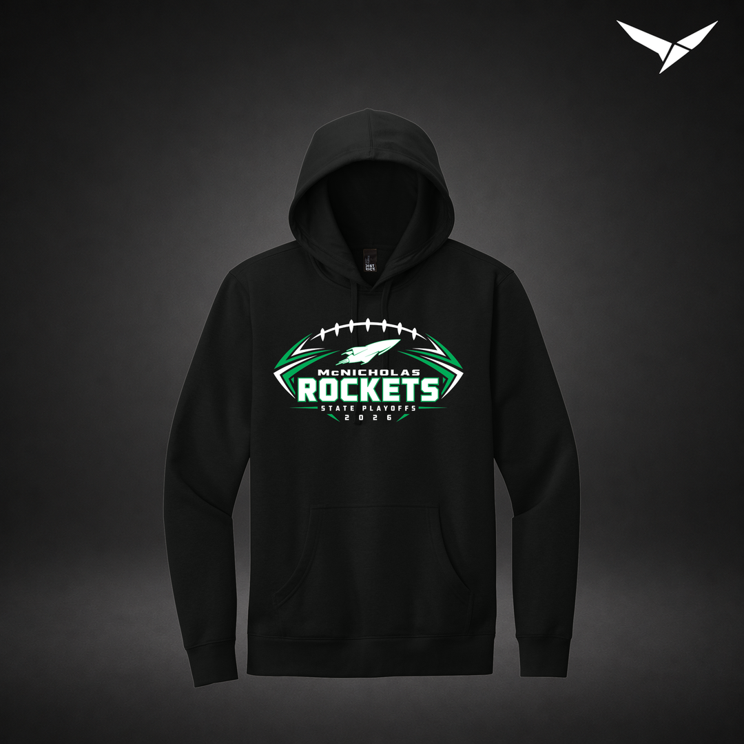 State Bound hoodie — black — Front
