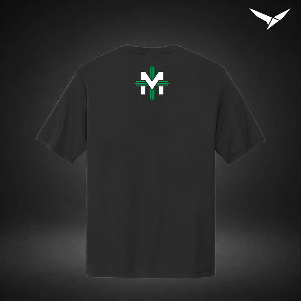 State Bound performance-tee — black — Back