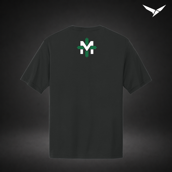 State Bound performance-tee — black — Back