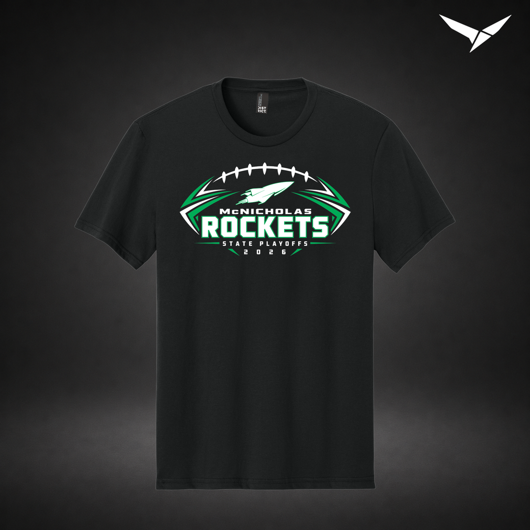 State Bound tee — black — Front