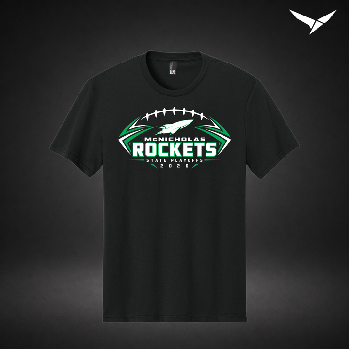 State Bound tee — black — Front