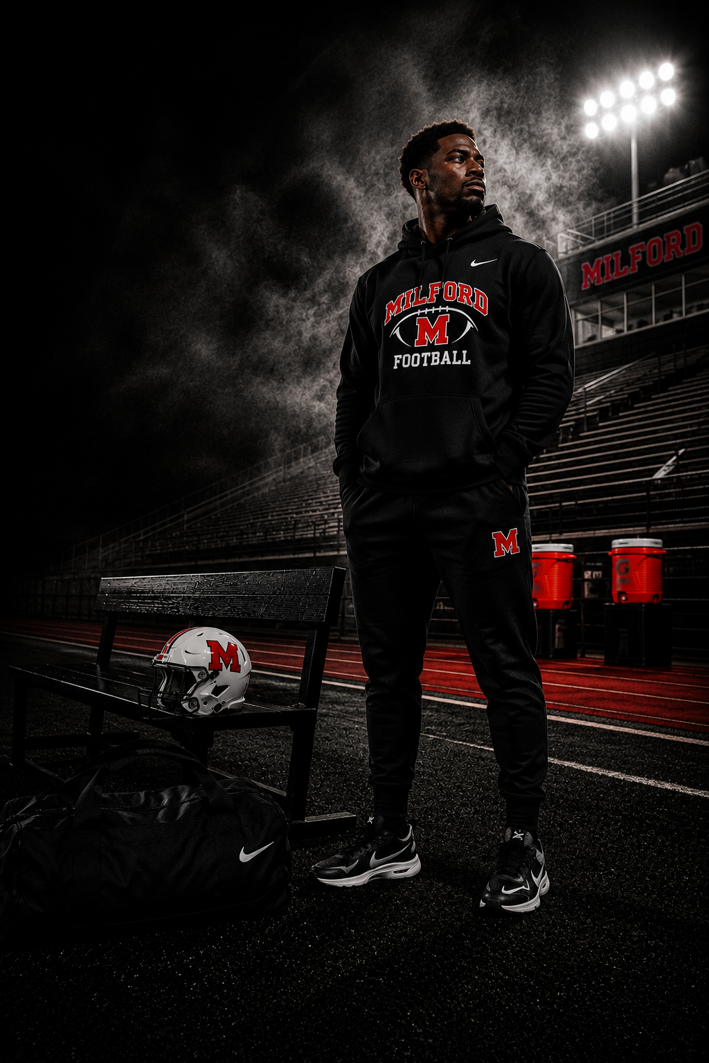 Clean. Classic. Built for the Sideline.