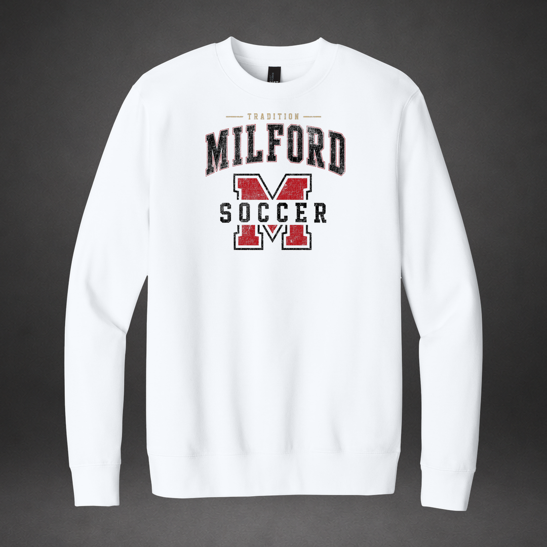 Tradition crewneck — white