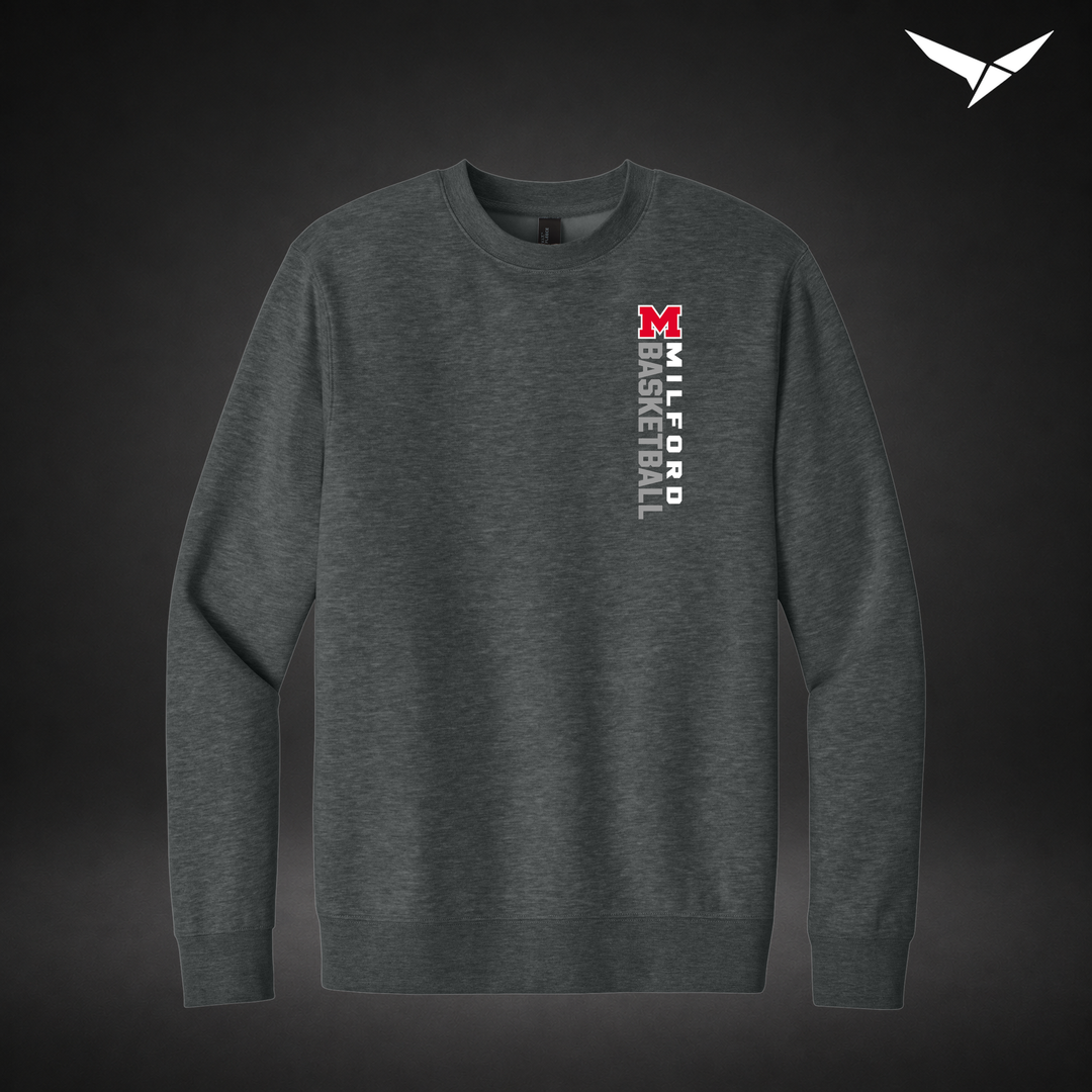 Crossover crewneck — grey — Front