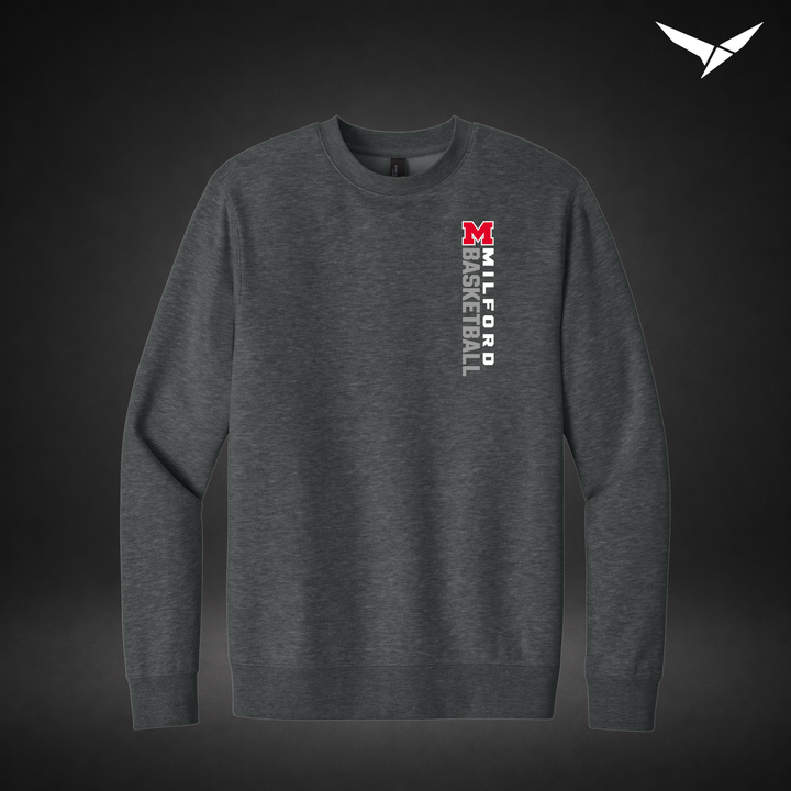 Crossover crewneck — grey — Front