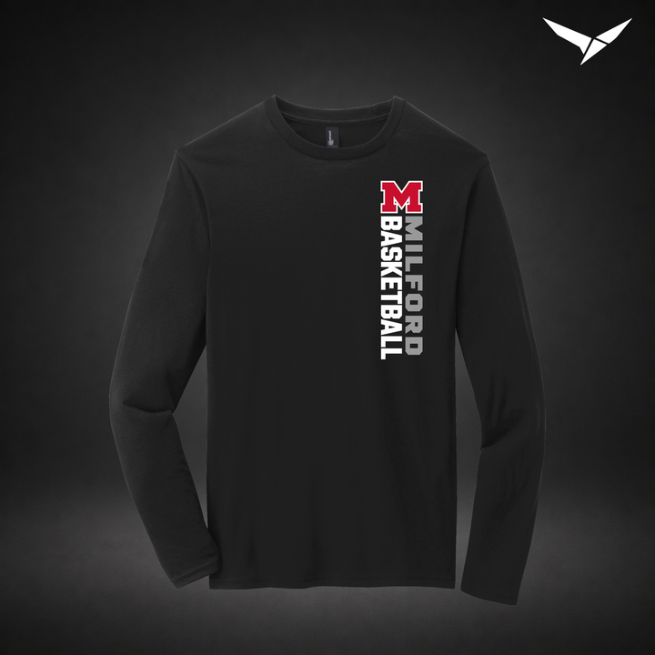 Crossover longsleeve — black — Front
