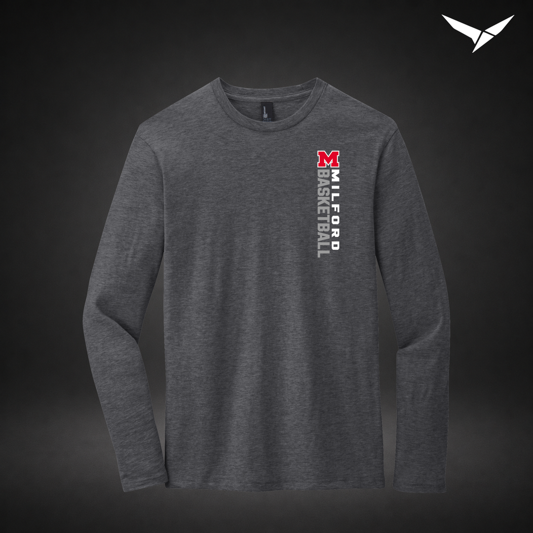 Crossover longsleeve — grey — Front