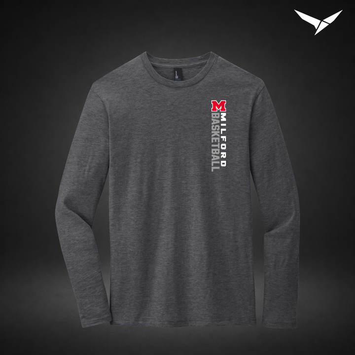 Crossover longsleeve — grey — Front