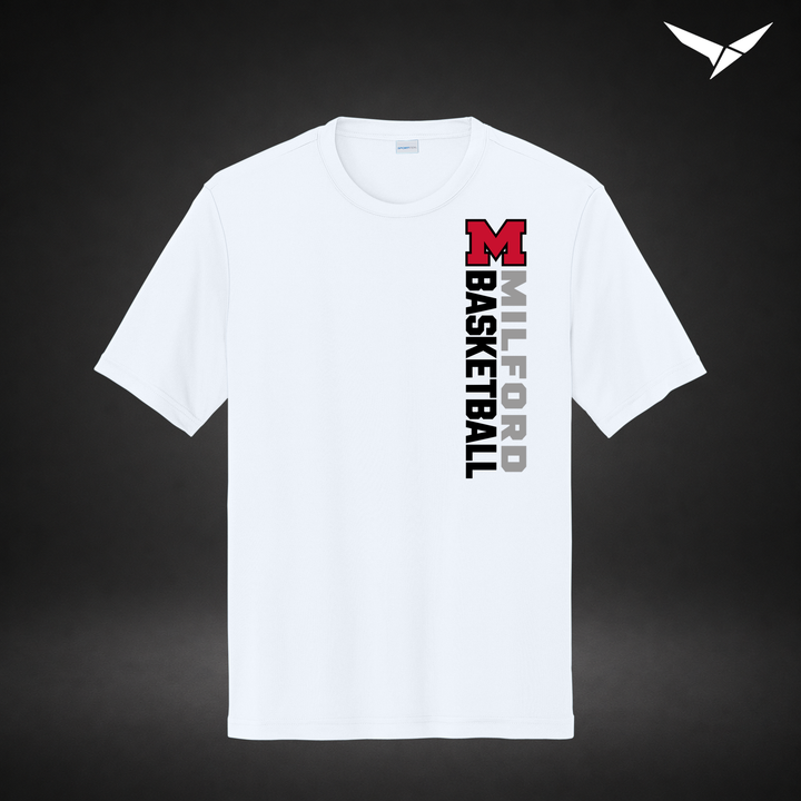 Crossover performance-tee — white — Front