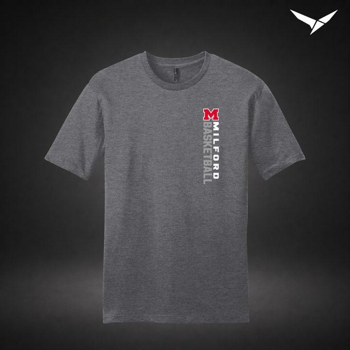 Crossover tee — grey — Front